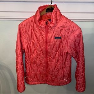 Girl Patagonia Puffer Quilted Jacket L